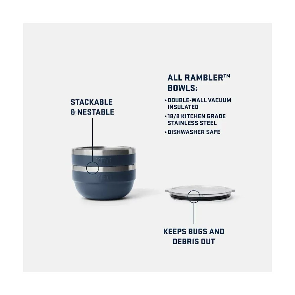 Rambler™ Small Insulated Bowl - White - Image 7